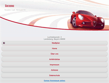 Tablet Screenshot of goerbing-karosserie.de